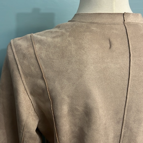 ZARA BASIC women’s brown lightweight jacket US extra large - Picture 5 of 16